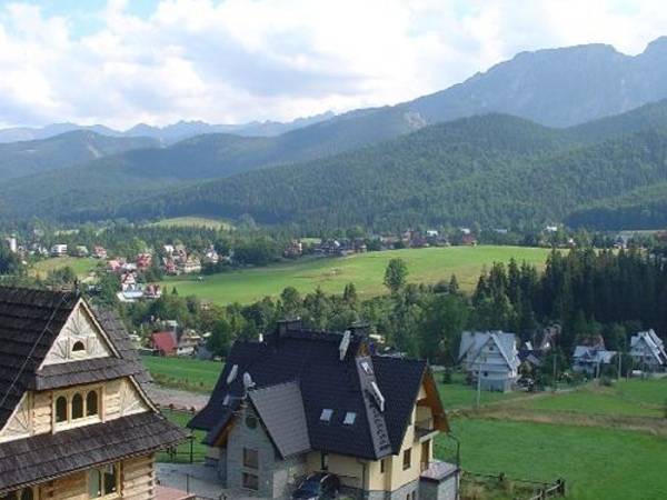 Widok z balkonu Duży Apart.