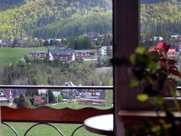 Widok z balkonu Duży Apart.