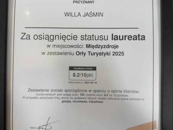 Laureat Orłów Turystyki