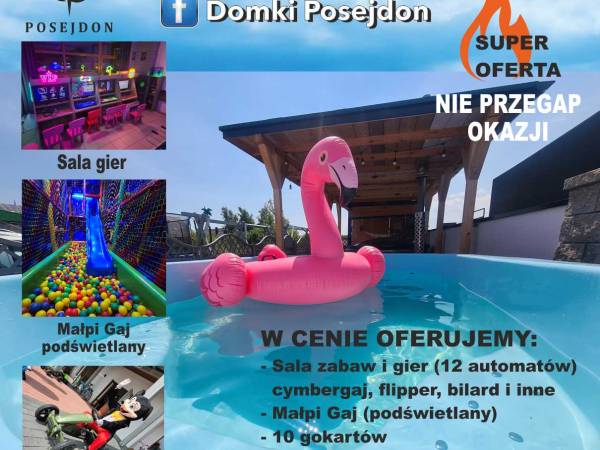 Domki nad morzem Posejdon - polecamy!