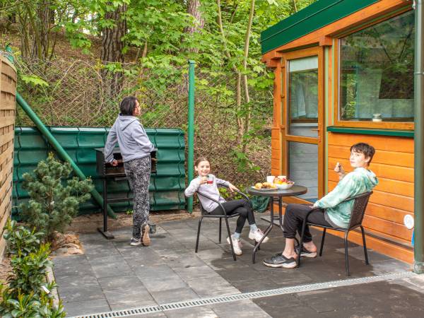 grill pod lasem domek Borówka 