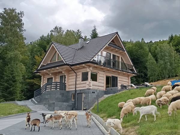 Zielone Wzgórze Dom Całoroczny na wyłączność w Beskidach