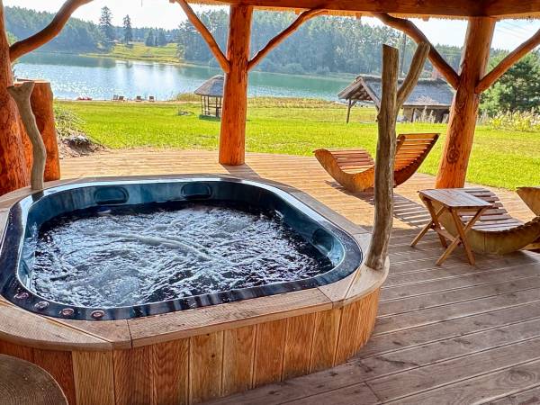 Wanna z hydromasażem