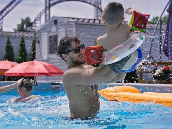 Strefa basenowa, basen podgrzewany