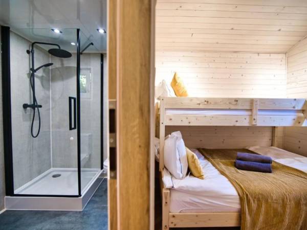 Przestronne domki zaprojektowane z myślą o komforcie