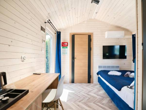 Przestronne domki zaprojektowane z myślą o komforcie