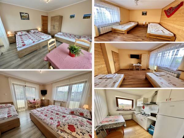 Apartament dwupokojowy z tarasem z widokiem na góry 
