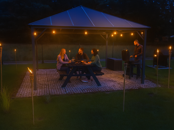 altana na końcu obiektu