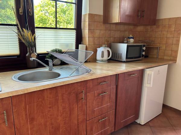 Aneks kuchenny - domek z trzema sypialniami.