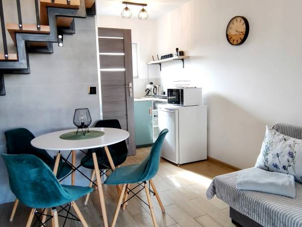 Loft House Rozewie Całoroczne domki z balią ogrodową 