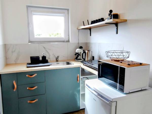 Loft House Rozewie Całoroczne domki z balią ogrodową 