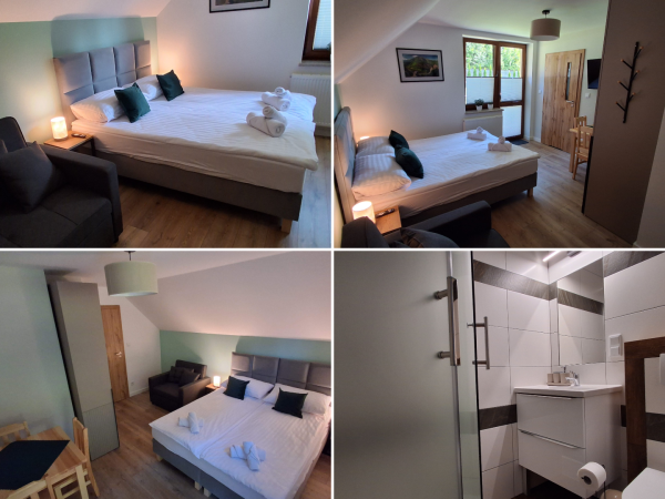 Pokój 1-3 osobowy z łazienką i balkonem 