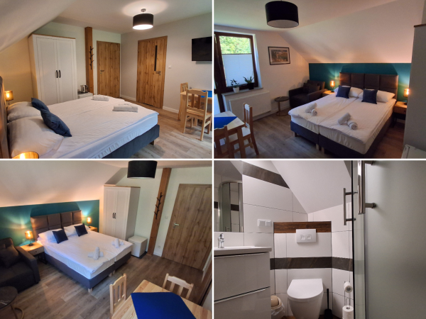 Pokój 1-3 osobowy z łazienką i balkonem 