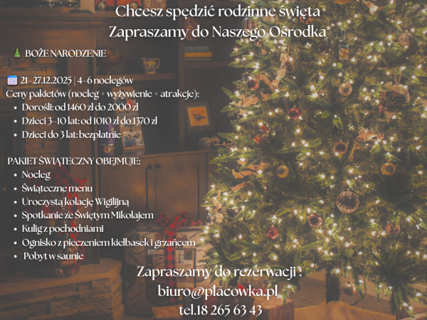 Ośrodek Wczasowy Groń Placówka