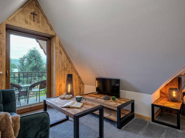 Apartament z widokiem na góry