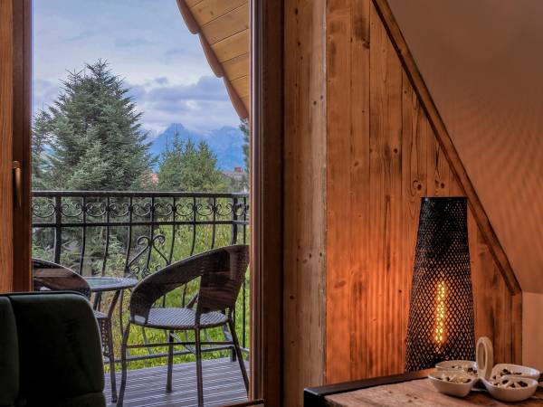 Apartament z widokiem na góry