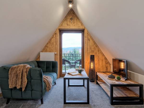 Apartament z widokiem na góry