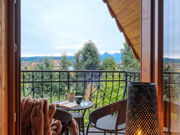 Apartament z widokiem na góry