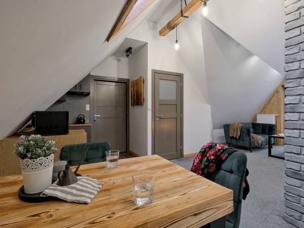 Apartament z widokiem na góry