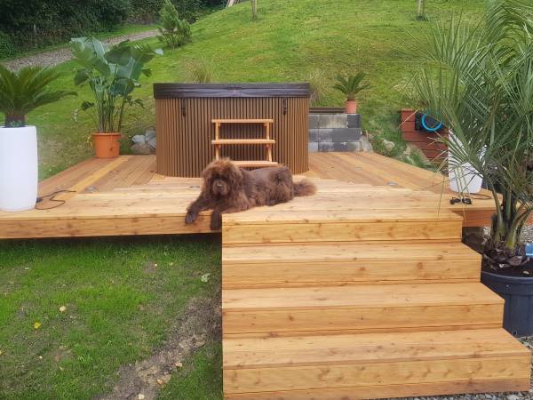 Domek u Pusi z jacuzzi