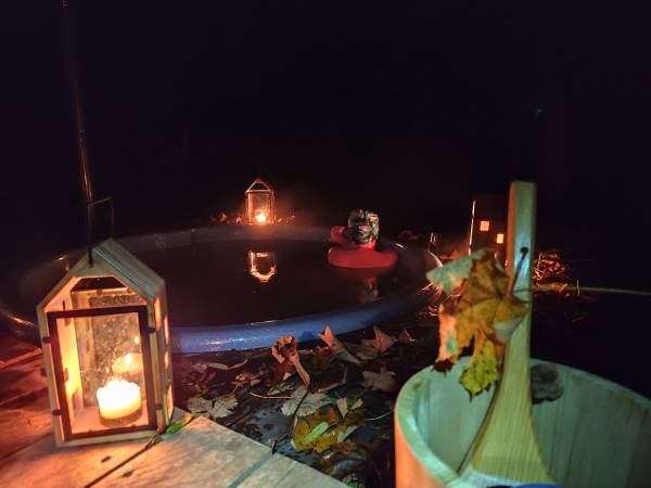 jesienny wieczór w balii