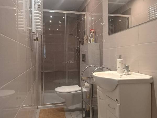 Łazienka pokój nr 2 - na zewnątrz pokoju