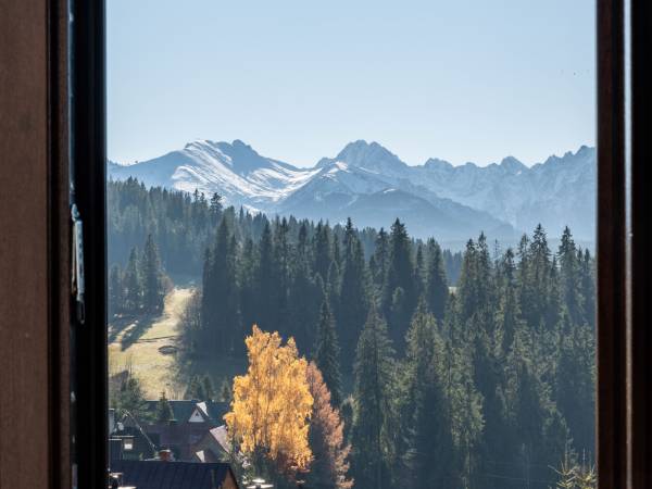 Pokój nr 7 - widok z okna pokoju