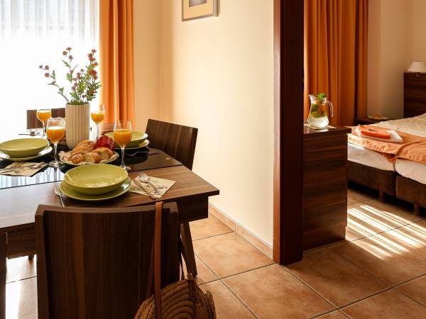 Kuchnia i dwie sypialnie