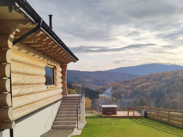 Dom z bali Tomanówka