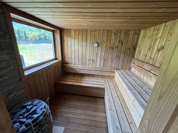 sauna wnętrze