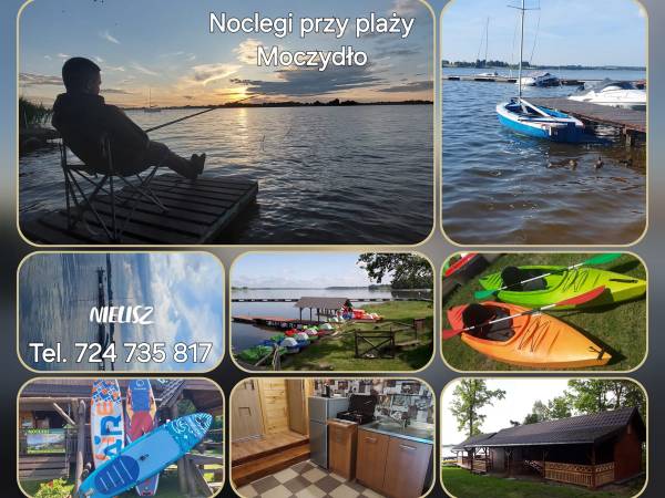 Noclegi przy plaży "Moczydło"
