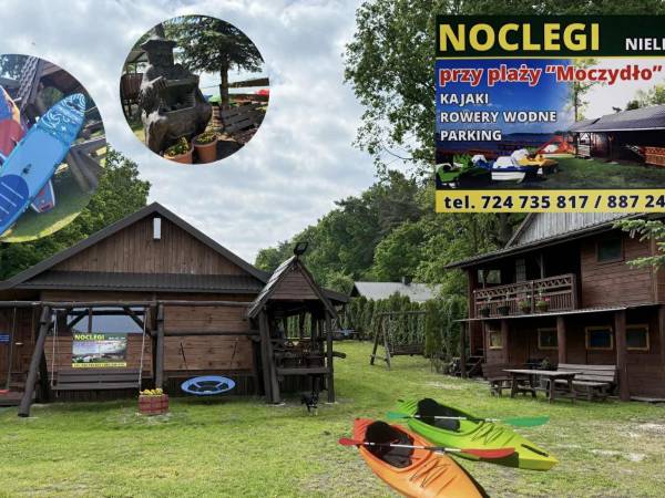 Noclegi przy plaży "Moczydło"
