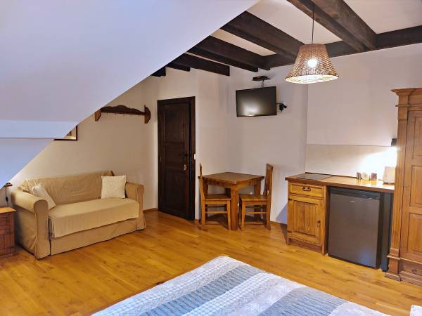 Pokój 2-osobowy z aneksem kuchennym i łazienką