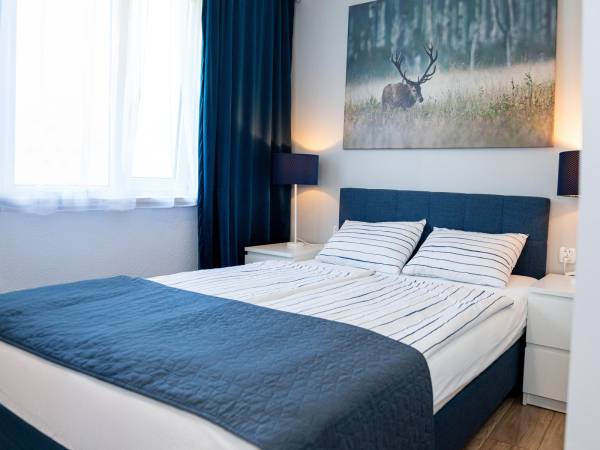 apartament 4 os Skandi sypialnia