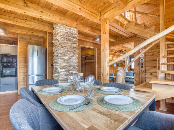 Dom z Bala- jadalnia kuchnia