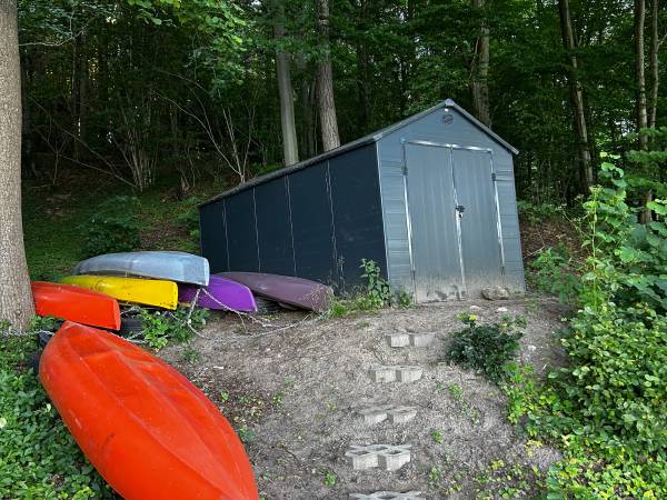 Domki na polanie Borzestowska Huta jezioro Raduńskie 