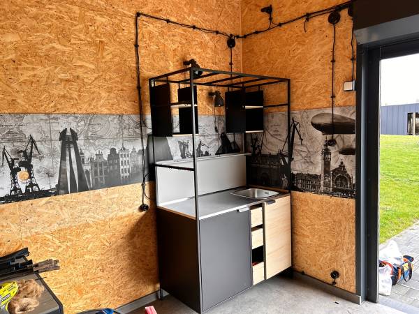 Domki na polanie Borzestowska Huta jezioro Raduńskie 