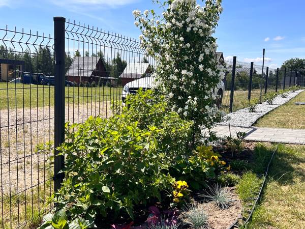 Domki na polanie Borzestowska Huta jezioro Raduńskie 