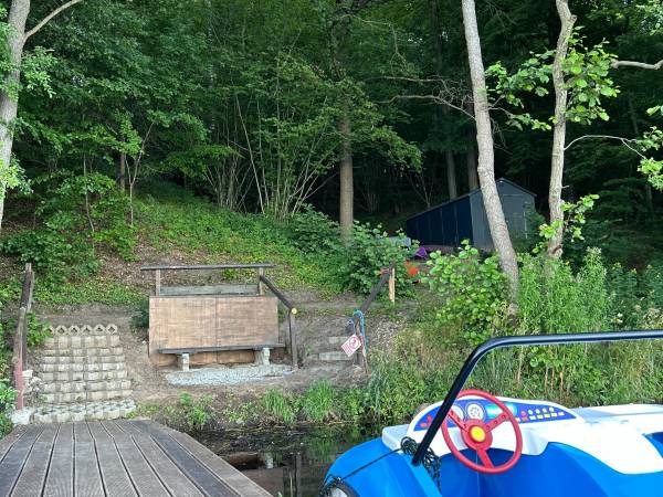 Domki na polanie Borzestowska Huta jezioro Raduńskie 