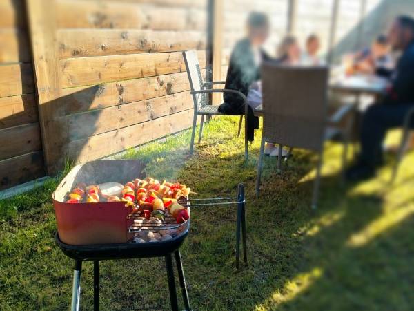 Loft House Rozewie Całoroczne domki z balią ogrodową 