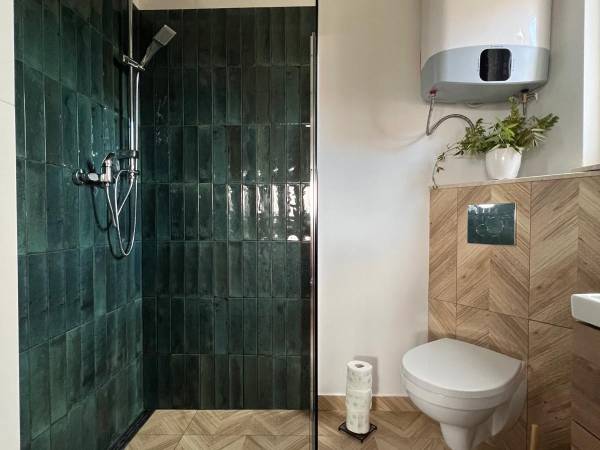 domek z tarasem- łazienka