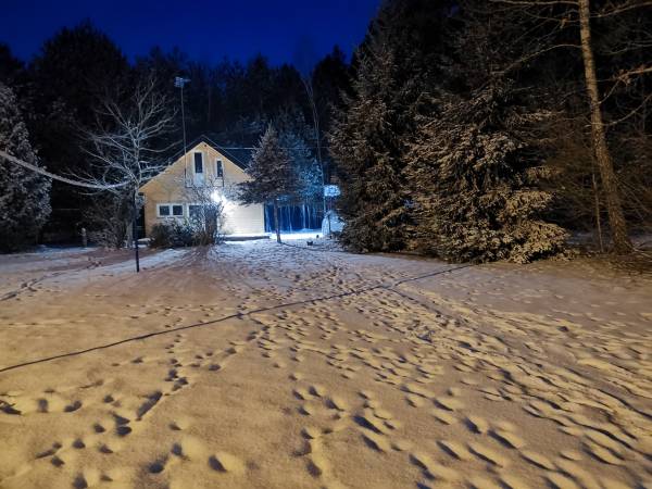 Domek z stawem w lesie SAUNA (BALIA)