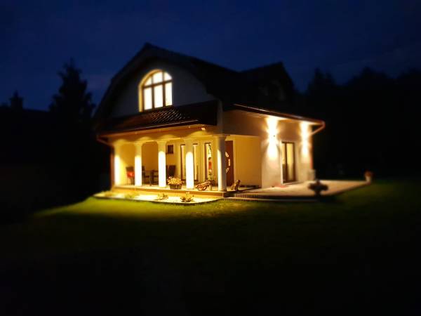 Lila Róż domek 150 m od jeziora