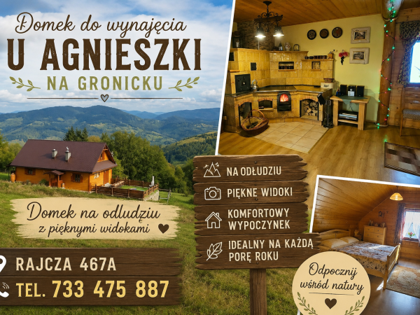 Domek u Agnieszki na Gronicku