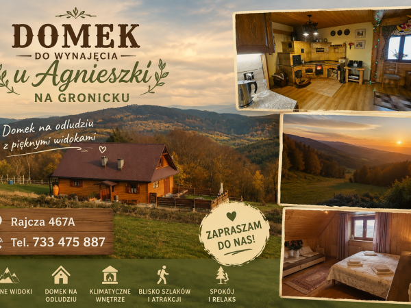Domek u Agnieszki na Gronicku