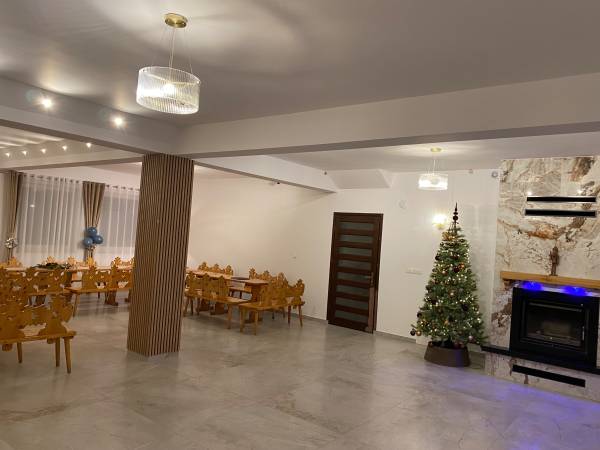 sala baniektowo kominkowa 