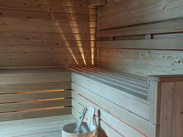 Loft House Rozewie Całoroczne domki z balią ogrodową 