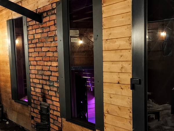 Loft House Rozewie Całoroczne domki z balią ogrodową 