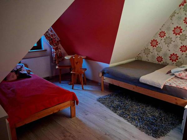 Sypialnia 2 w apartamencie 