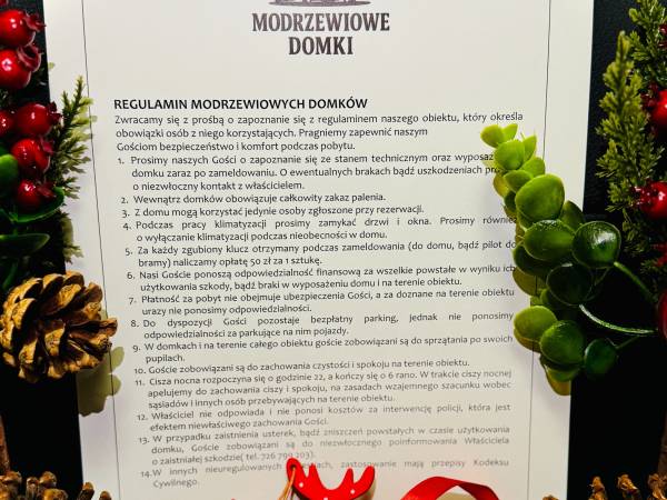 Modrzewiowe Domki